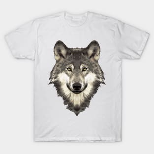 Wolfie In Gray T-Shirt